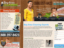 Tablet Screenshot of bay-area-cleaning.com